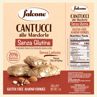 CANTUCCI MANDORLE GLUTEN FREE LATO A INFO